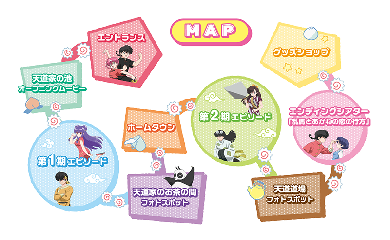 展示エリアマップ